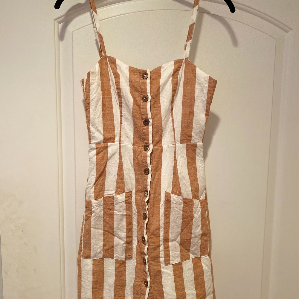 Cami strip dress